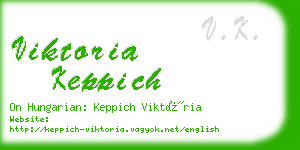 viktoria keppich business card